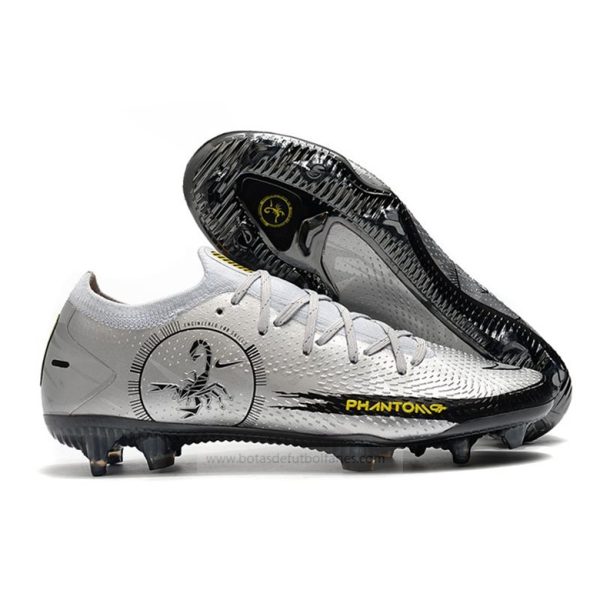 Nike Phantom Gt Elite Scorpion Fg Plata Negro